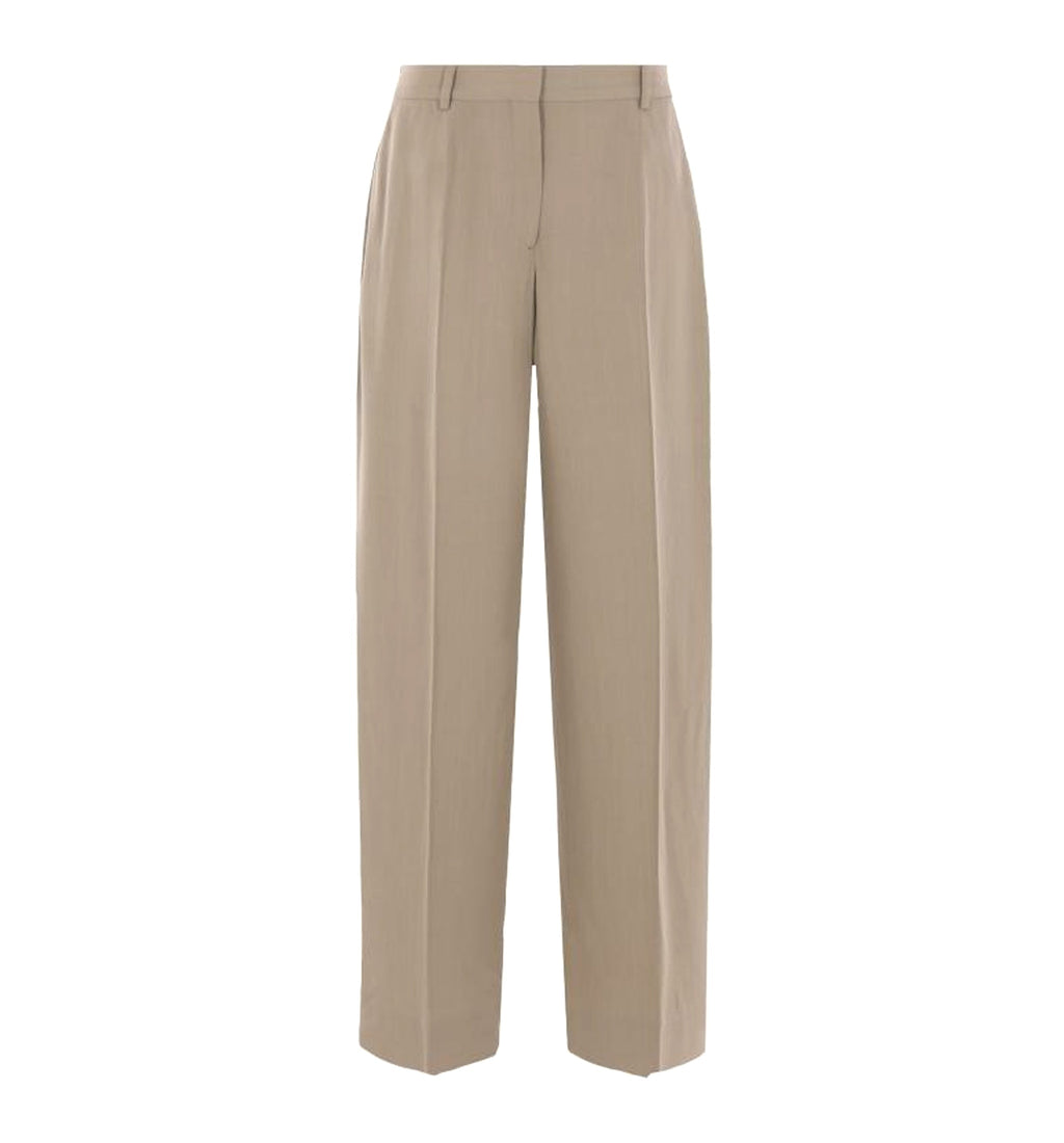 Wide Fluid Trousers