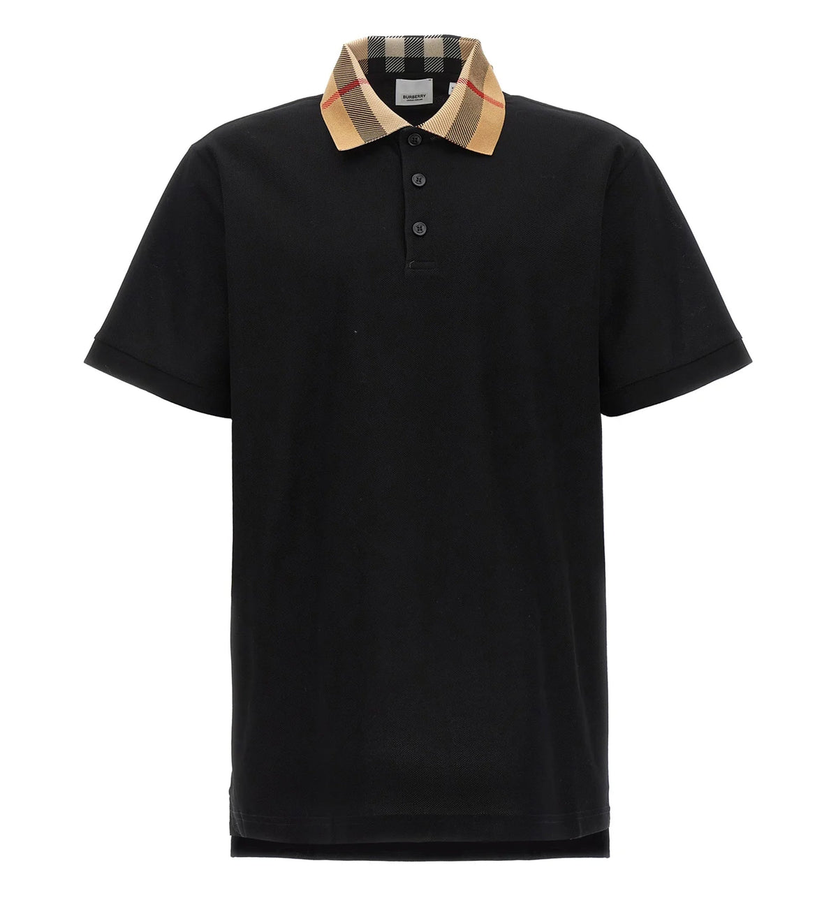 Check Collar Polo Shirt