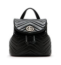 Leather Mini Gg Marmont Backpack