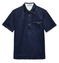 Short Sleeves Polo Shirt in Scottish Thread