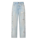 Bones Studded Baggy Jean
