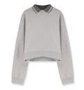 Mélange Cotton Sweatshirt