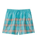 Gradient Check Swim Shorts