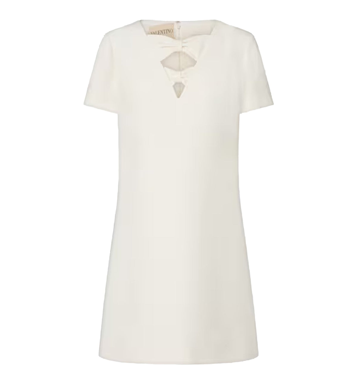 Crepe Couture Short Dress