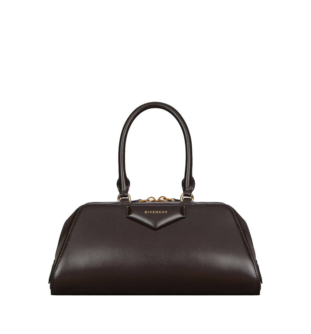 Small Antigona East-West Bag In Box Leather