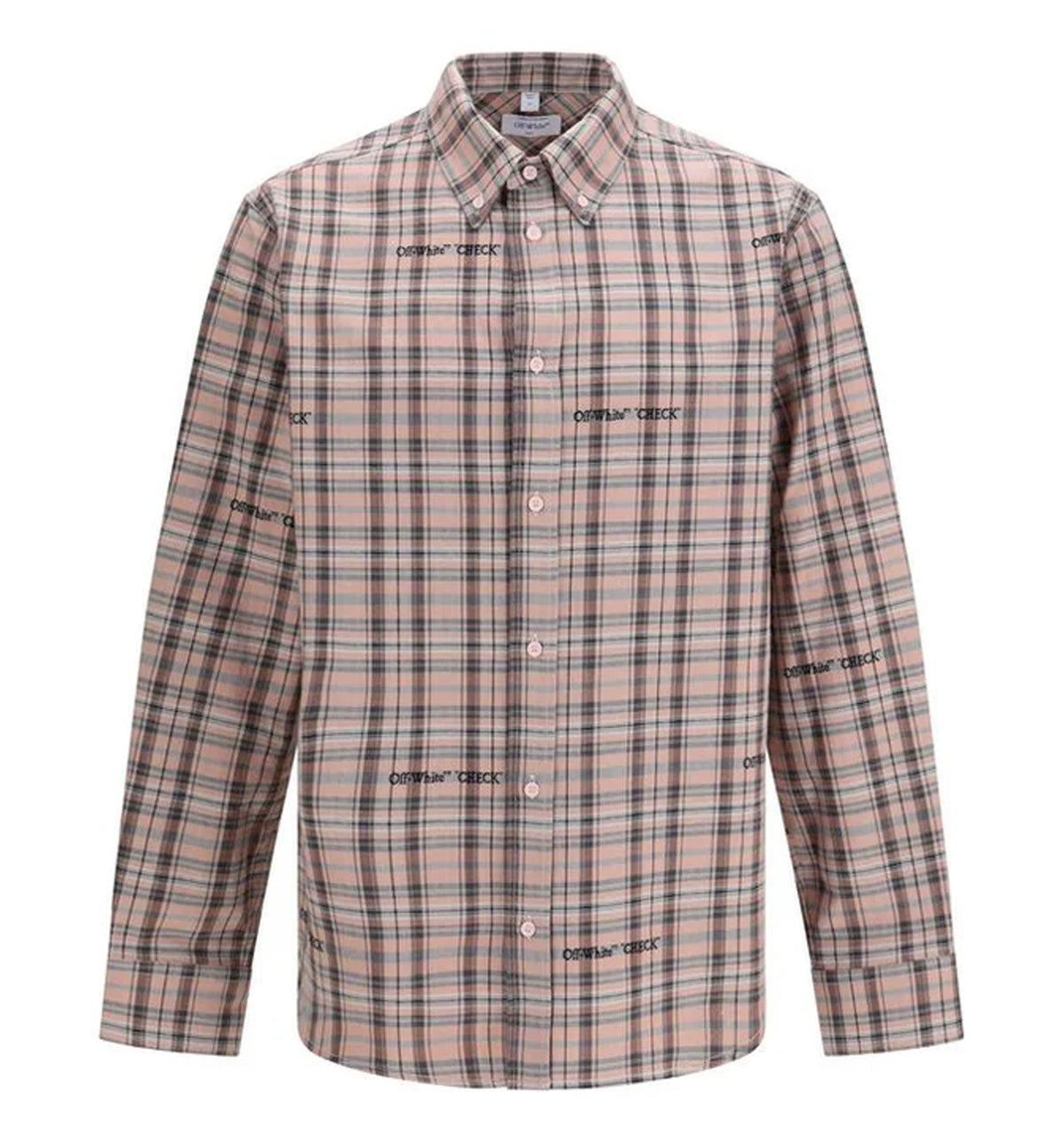 Logo Embroidered Cotton Shirt