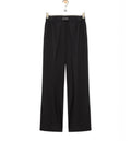 Wool trousers with Logo detail