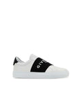 Urban Street Sneakers In Leather With Elastic Band