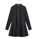 Shirt dress in cotton