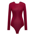 Cassandre Backless Bodysuit In Jersey