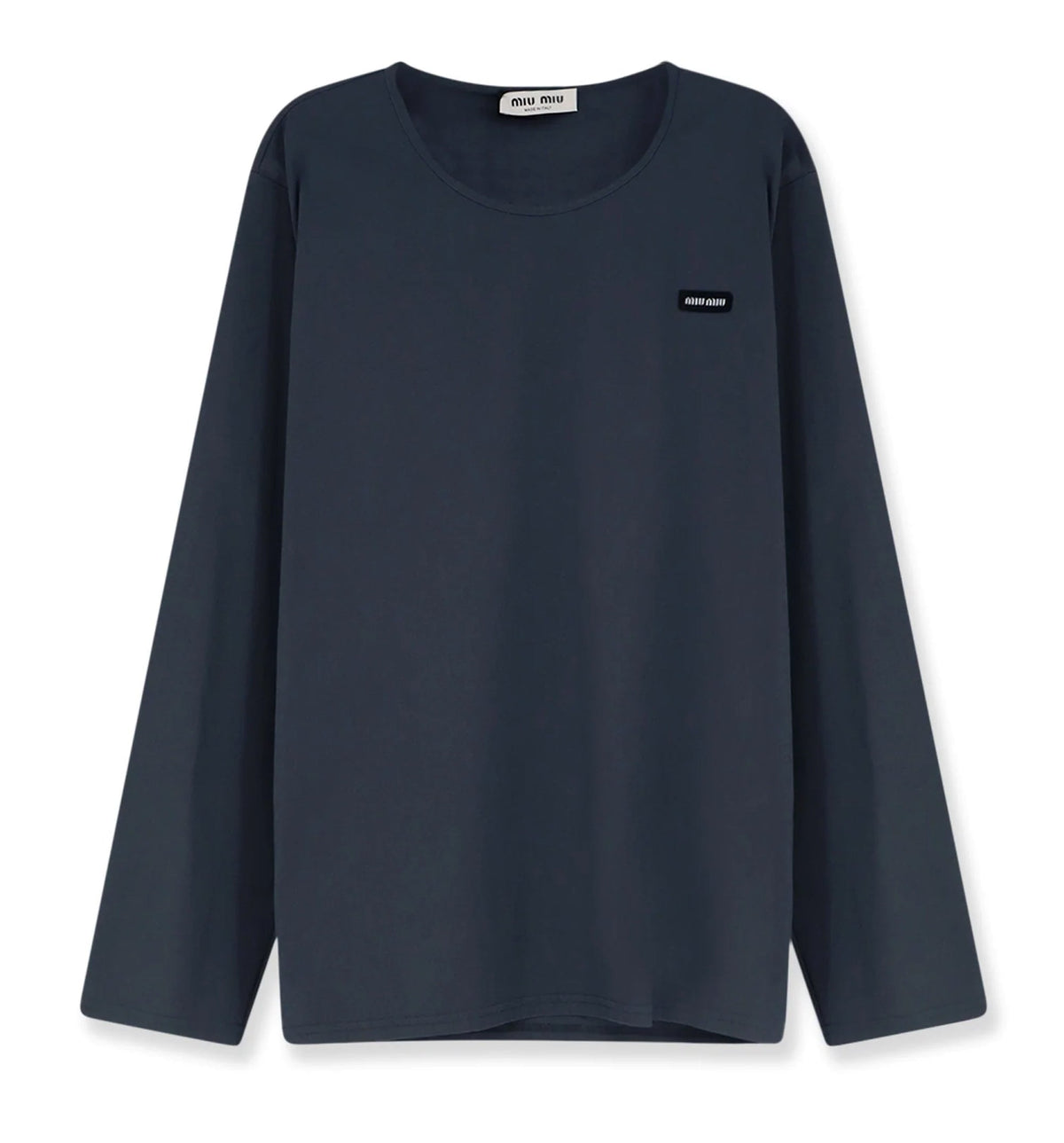 Stretch poplin top