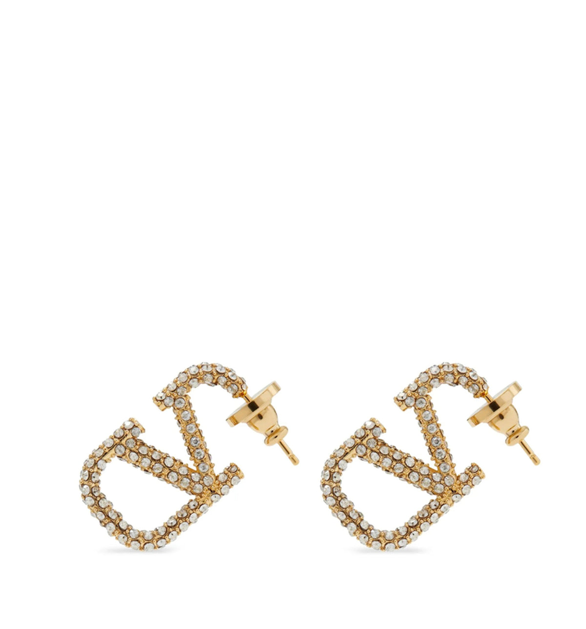 Vlogo Signature Metal Earring