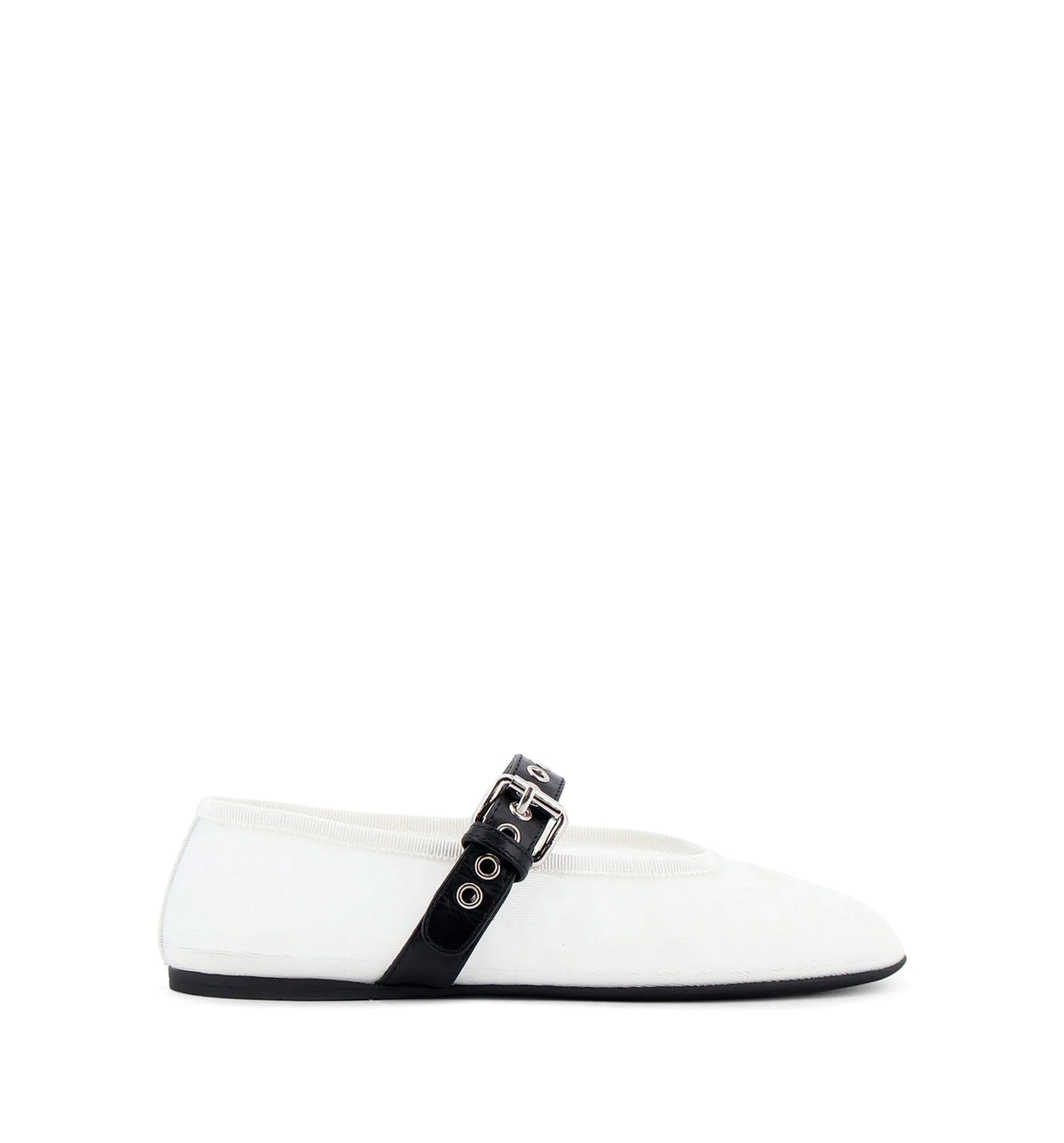Mesh Fabric Ballerinas