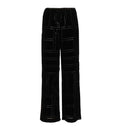 Monogram Silk Blend Trousers