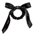 Celine Small Bow Scrunchy In Silk