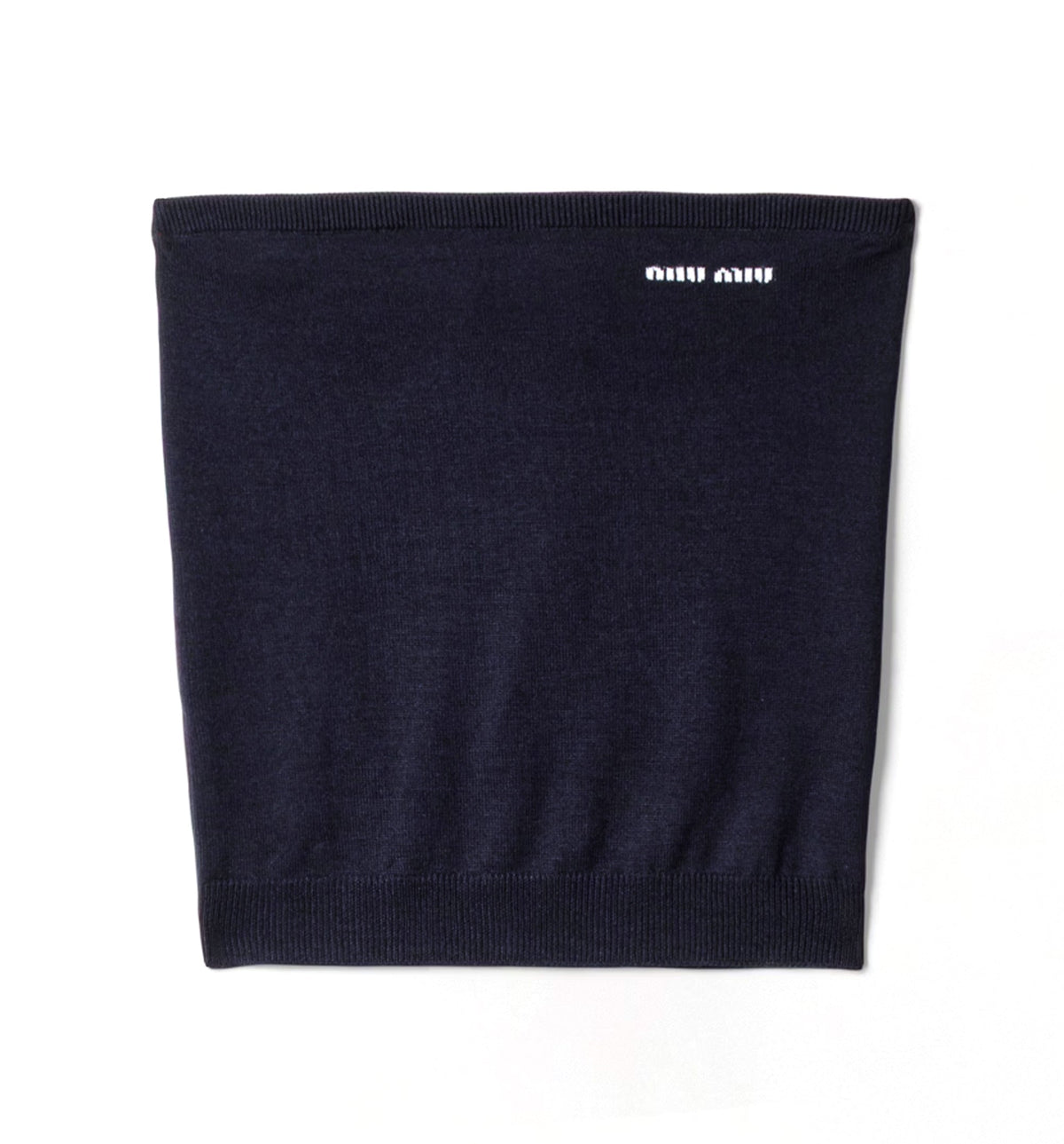 Wool Tube Top With Logo