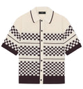 Checkered Mesh Shirt