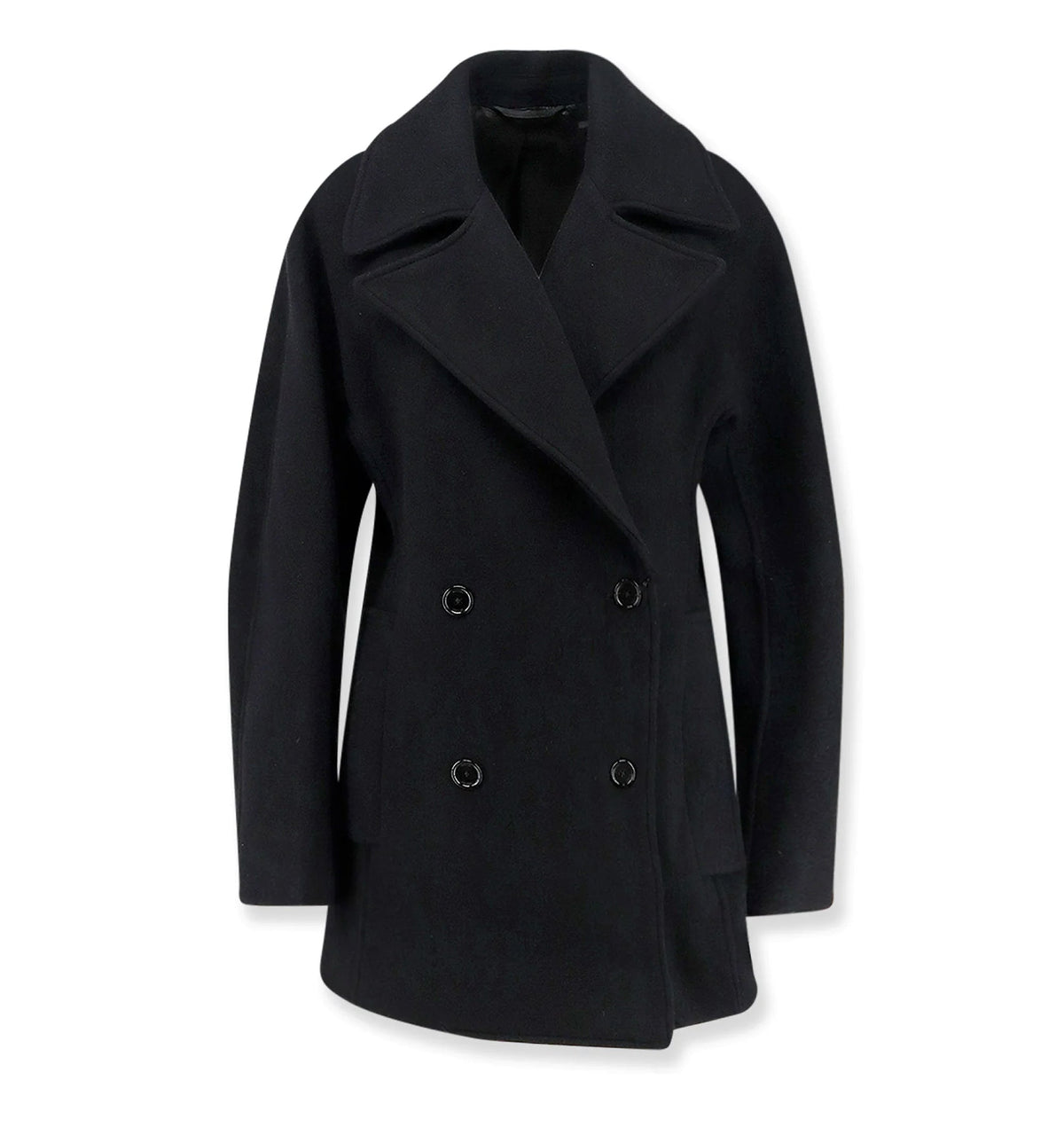Wool and cashmere blend coat
