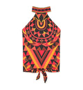 Manuba Print Silk Top
