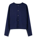 Cotton Blazer With Printed Lining
