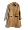 GG cotton canvas coat