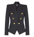 Grain de poudre 6-buttons fitted jacket