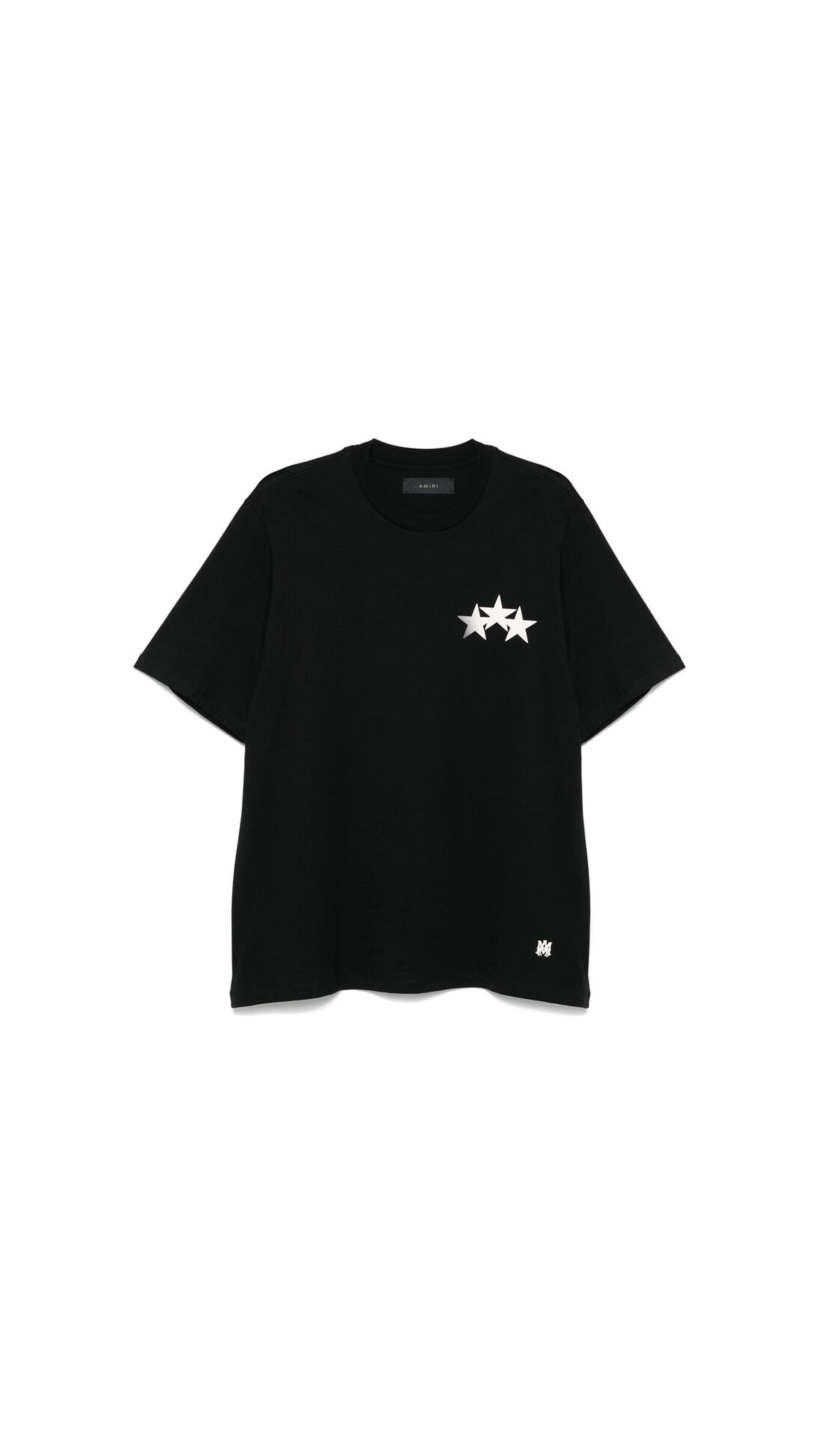 Three Star T-shirt - Black