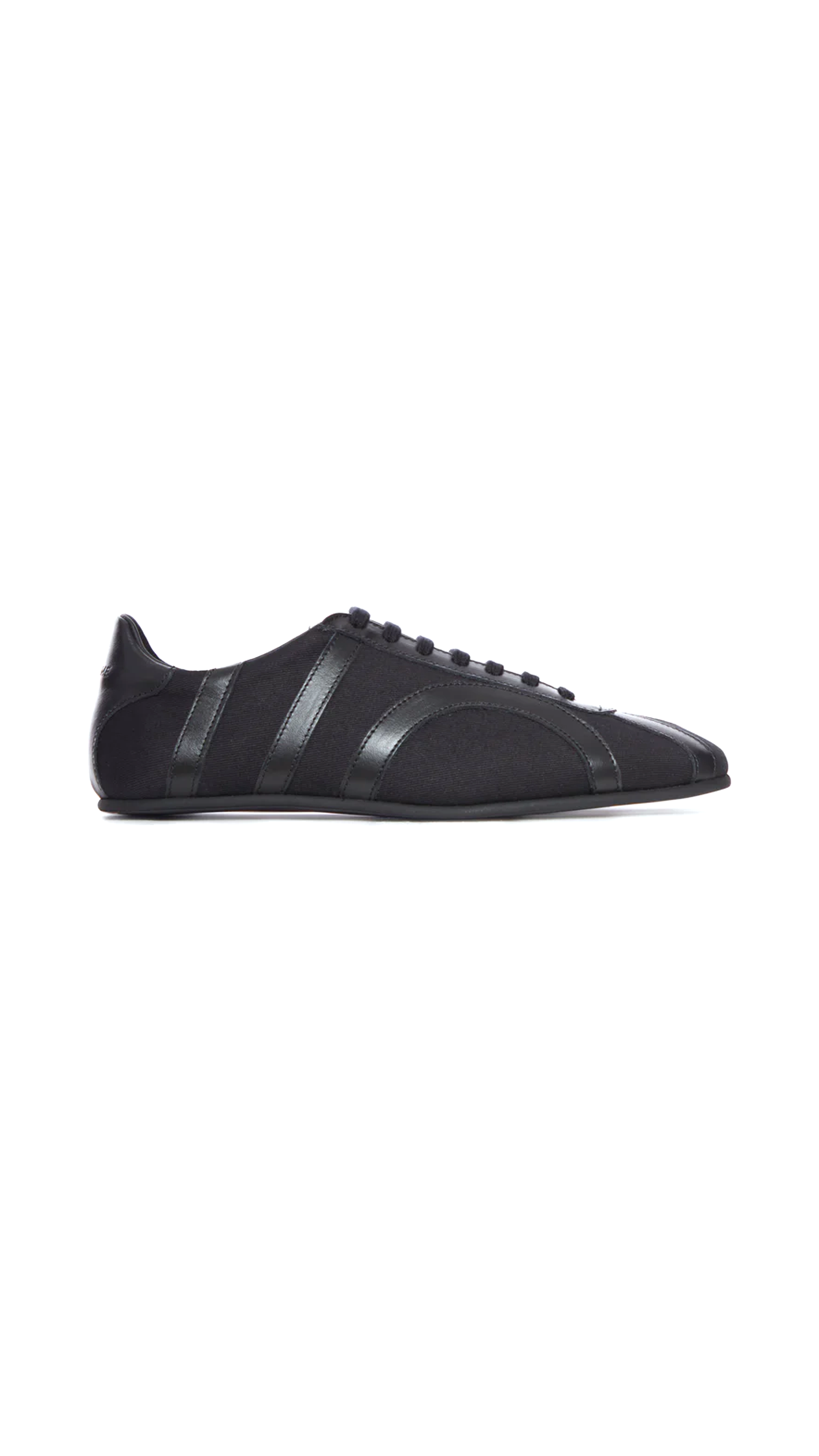 Lace-up Sneakers - Black
