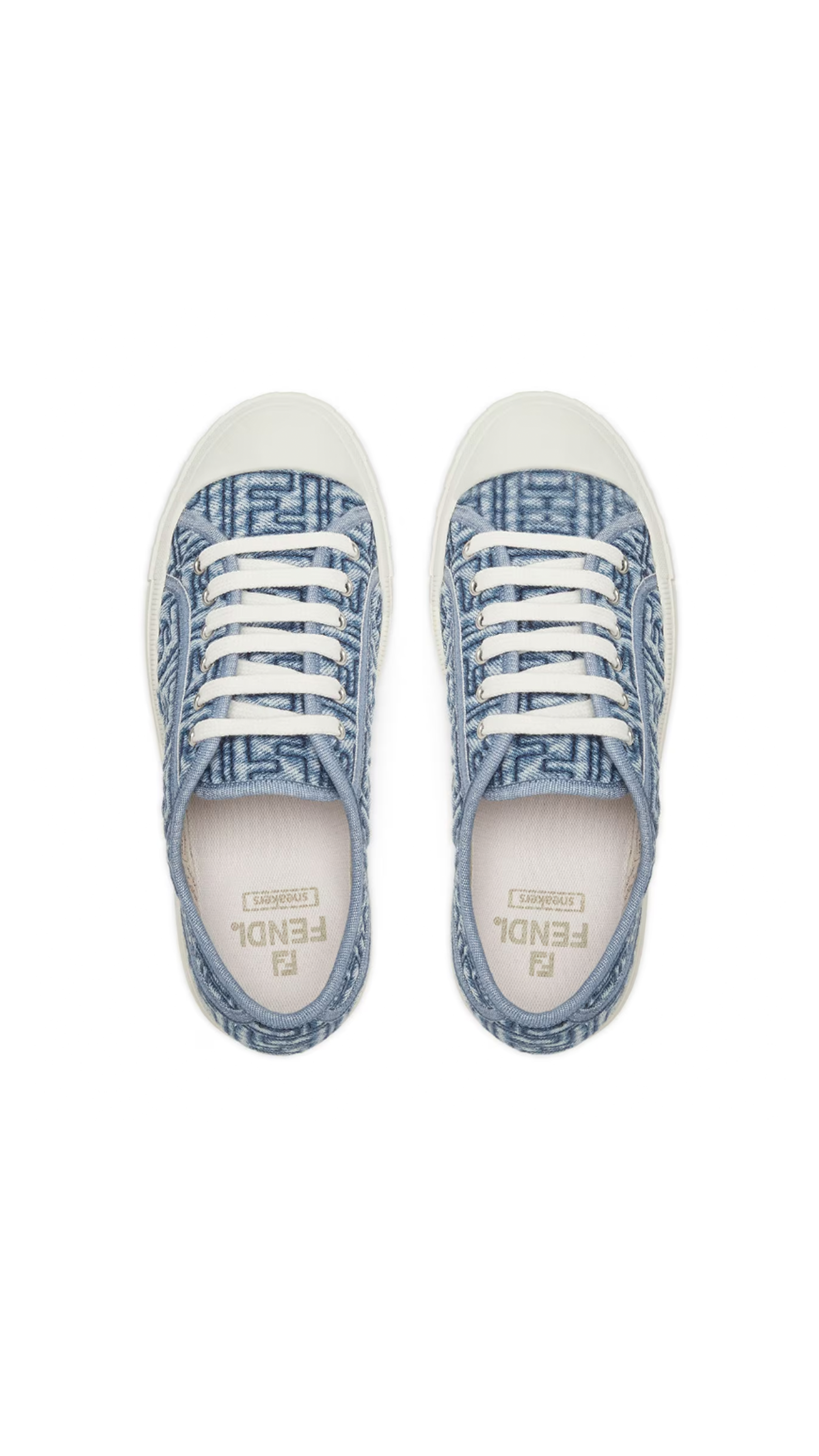 FF Denim Domino Sneakers - Blue