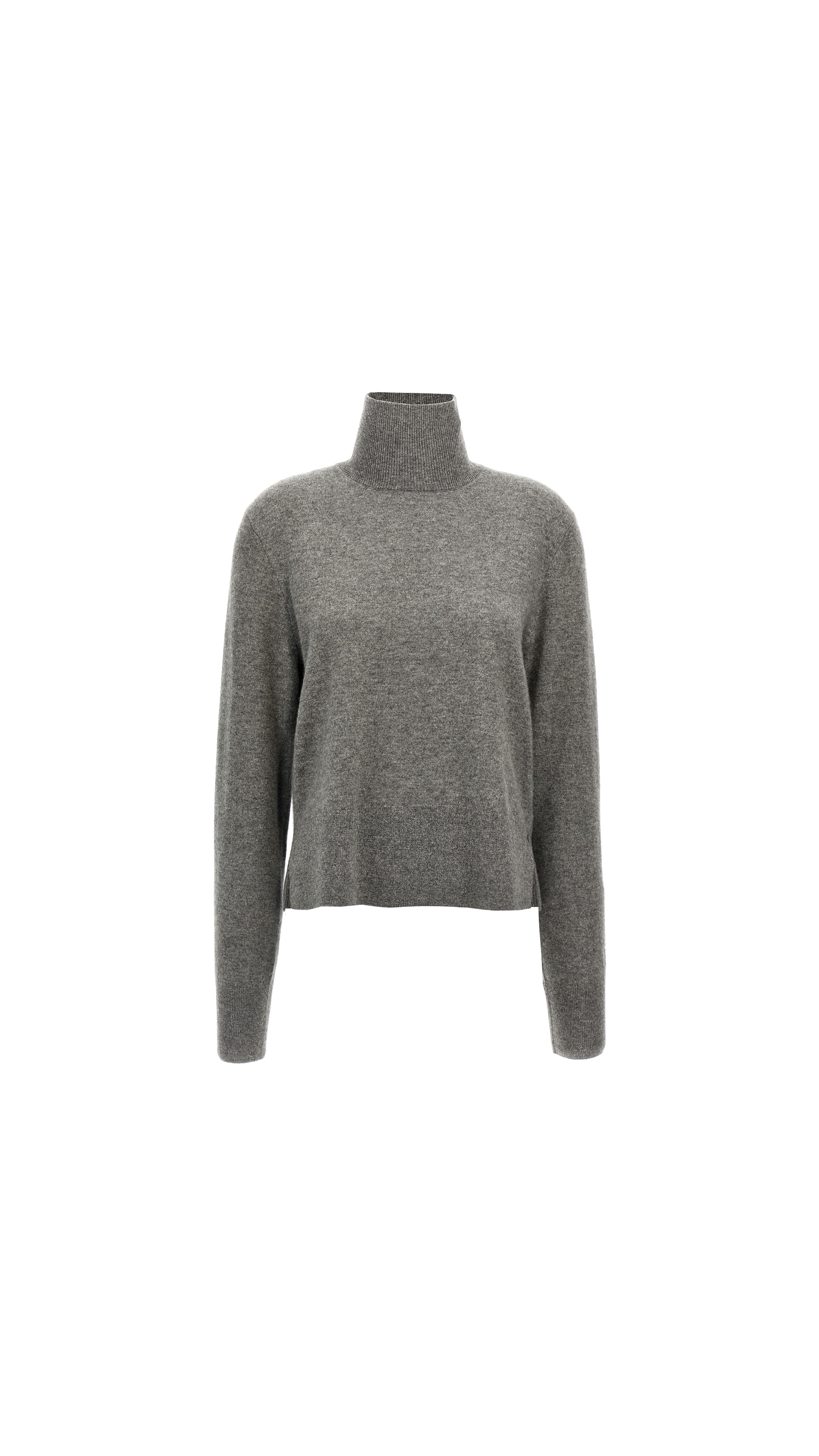 Fine Crew-neck Knit - Grey