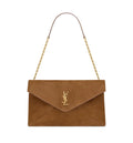 Cassandre Pouch On Chain In Suede