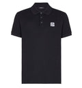 Embroidered cotton polo