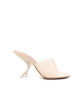 Taylor Glass Slipper 90 Beige Pvc