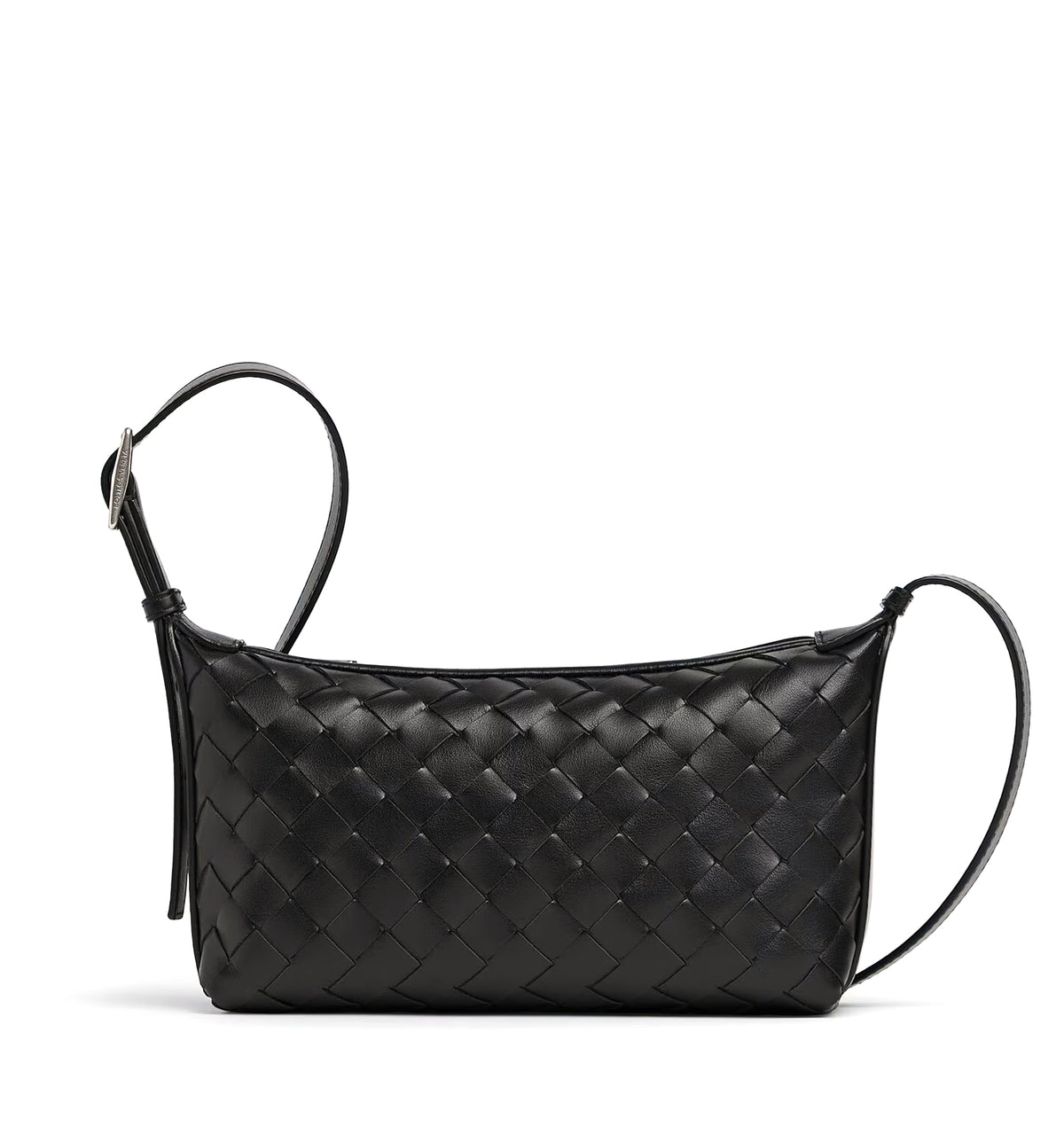 Intrecciato Leather Crossbody Bag