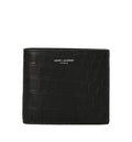 Croc-Embossed East/West Wallet