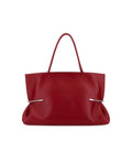 Pinch Squeezed Horizontal Tote Bag in Nappa Leather