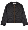 Quilted Jacket In Light Nylon