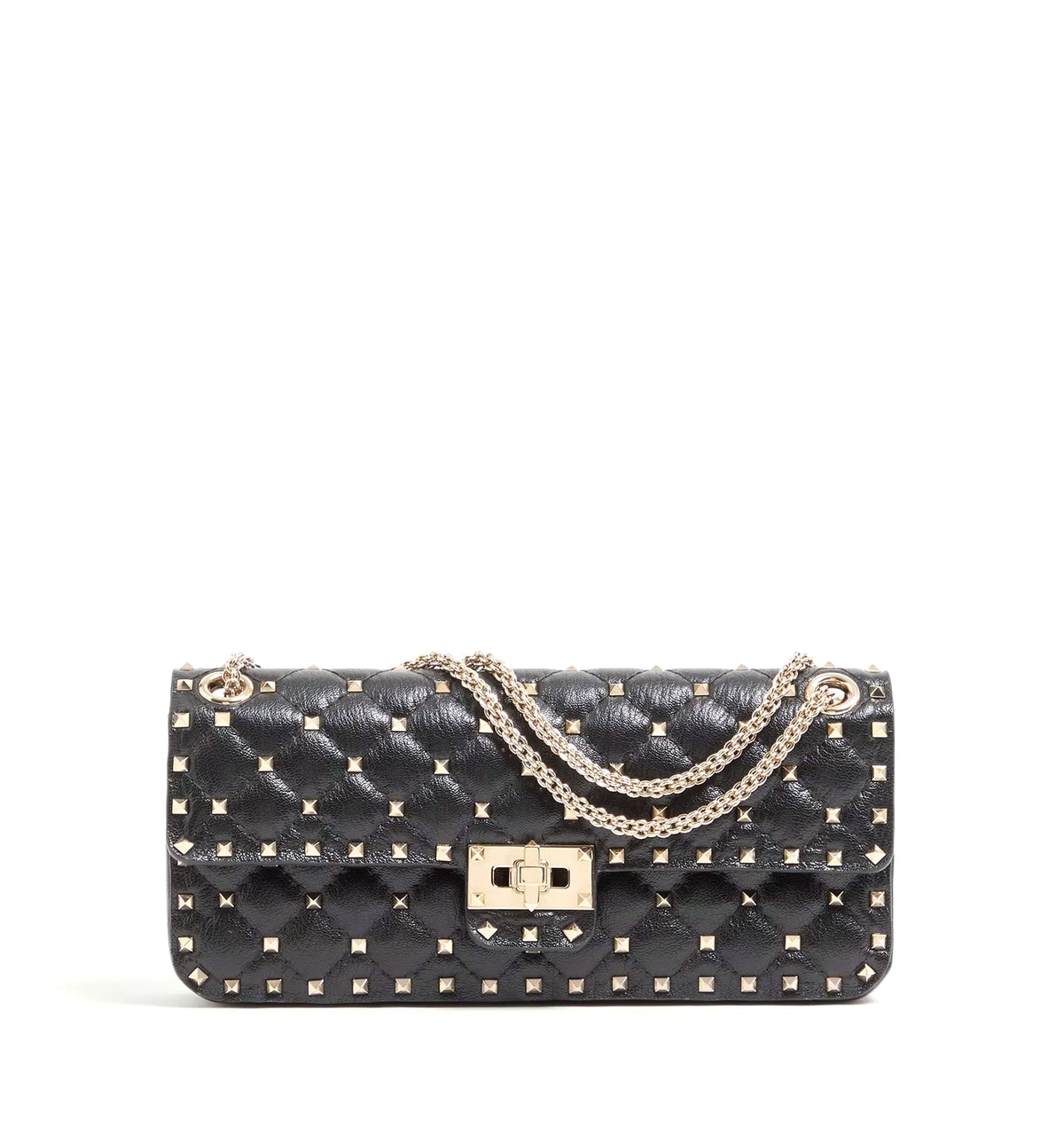 Rockstud Spike Medium Shoulder Bag In Kidskin