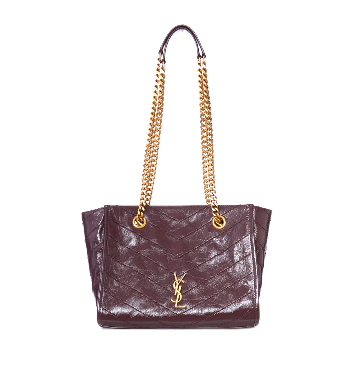 Niki Small Shopping In Vintage Leather