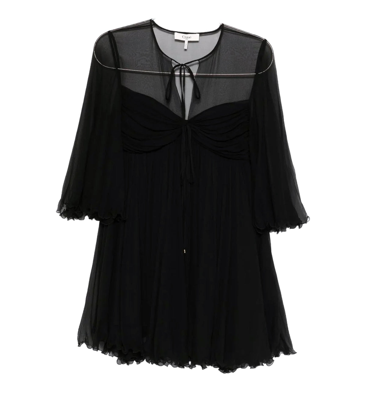 Silk Mini Dress
