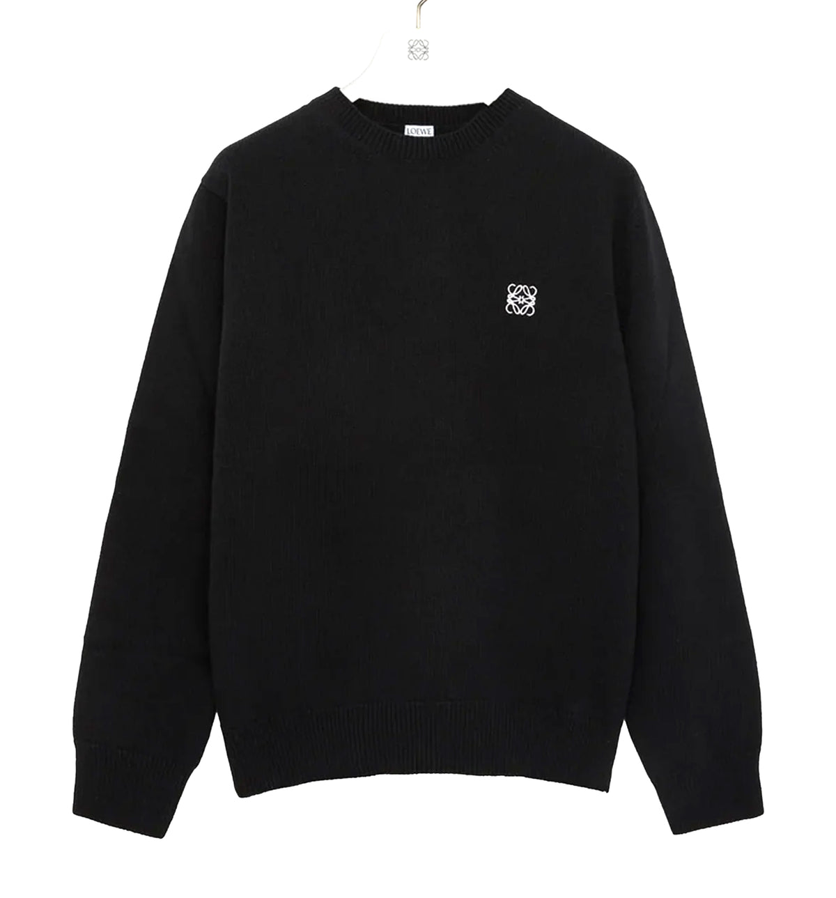 Crewneck knitwear in wool