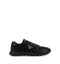 Black Nylon And Leather Prax 2.0 Sneakers