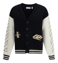 Star Logo Diagonal Varsity Cardigan