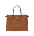 Antibes Medium Leather Shopping Bag