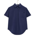 Short sleeve shirt in cotton