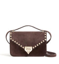 Rockstud Small Suede Crossbody Bag