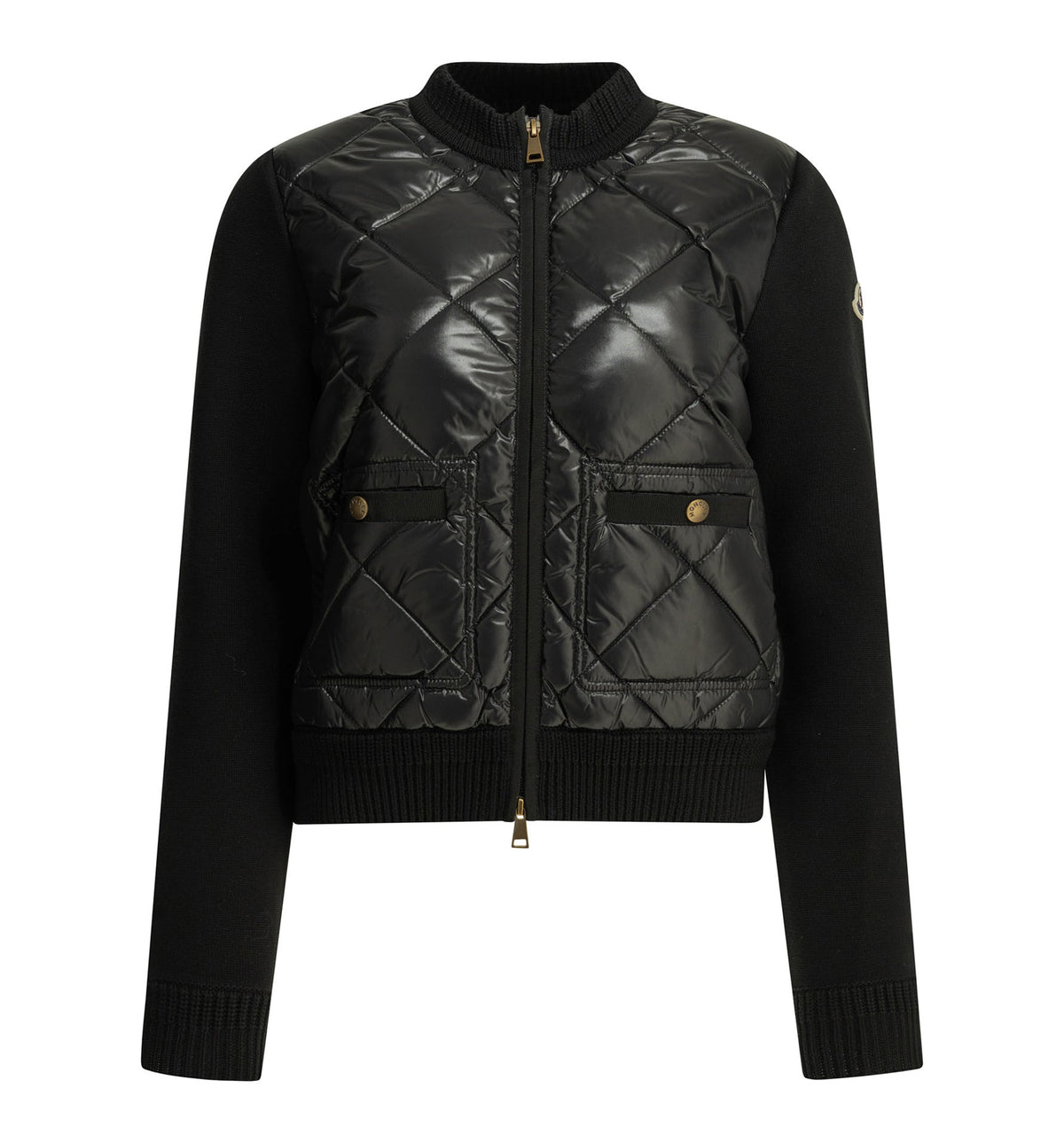 "Tricot" Zip-Up Cardigan