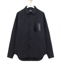 Overshirt in wool blend