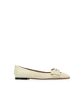 Bowow Round Toe Slip-On Ballet Flats