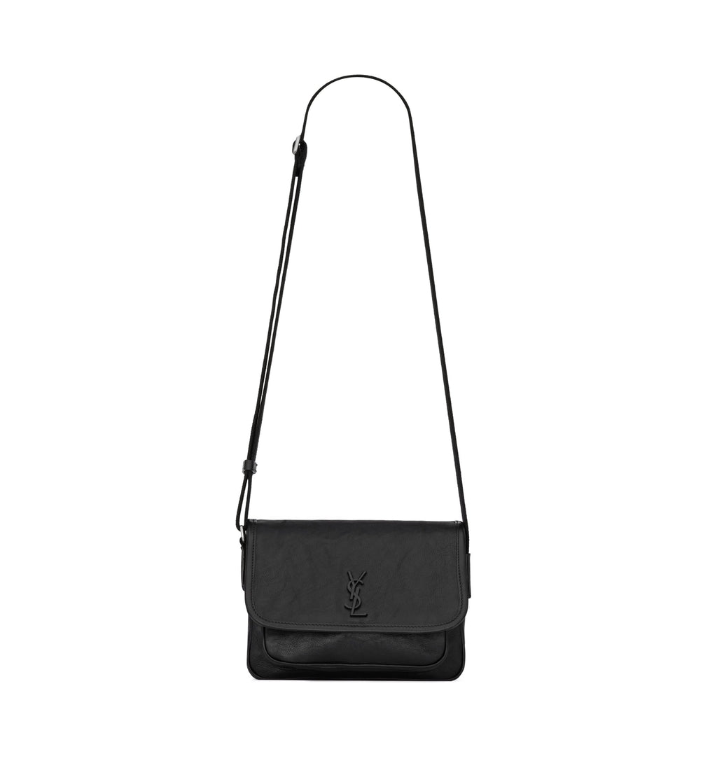 Niki Small Messenger In Grained Leather